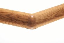 Soklová Lišta AP30 Vnější Roh PVC tasmánské dřevo