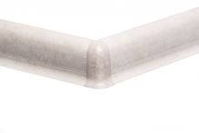 Soklová Lišta AP30 Vnější Roh PVC kámen jasný
