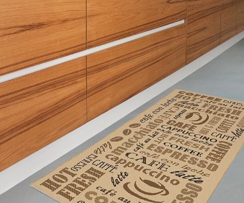 Kusový koberec do kuchyně Sisalo Drinks 80x200 cm