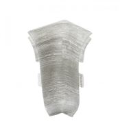 Soklová Lišta AP30 Vnitřní Roh PVC smrk stříbrný