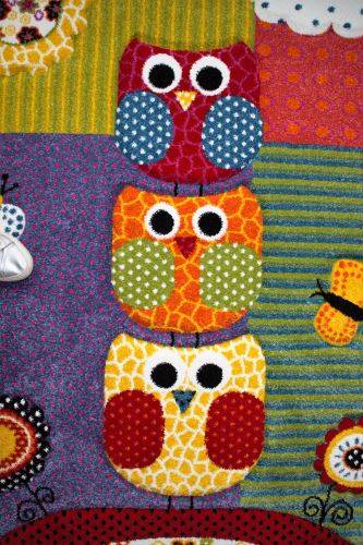 Dětský kusový koberec Kiddy Owl 120x170cm
