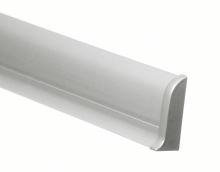 AP30 Koncovka Pravá Salag PVC stříbrná